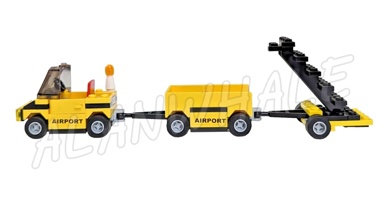 703 шт. городская аэропортная башня самолет летный терминал багажная тележка C2082