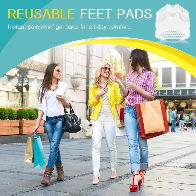 Силиконовые шарики для стопы женщин противоскользящий корректор разделитель