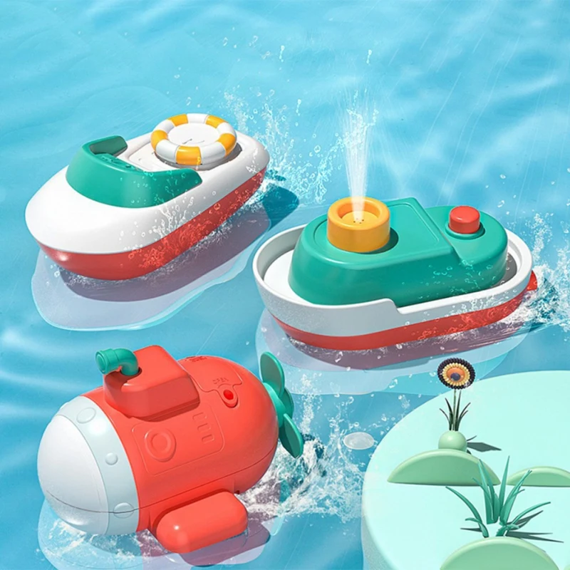 1 шт. скоростной корабль заводная игрушка поплавок в воде детские игрушки