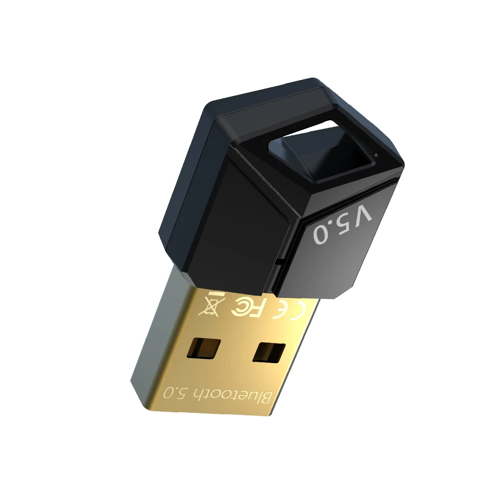 

V5.0 беспроводной USB Bluetooth-совместимый адаптер 5,0 BT5.0 ключ музыкальный приемник адаптер для настольного ПК ноутбука Win 7/8/10