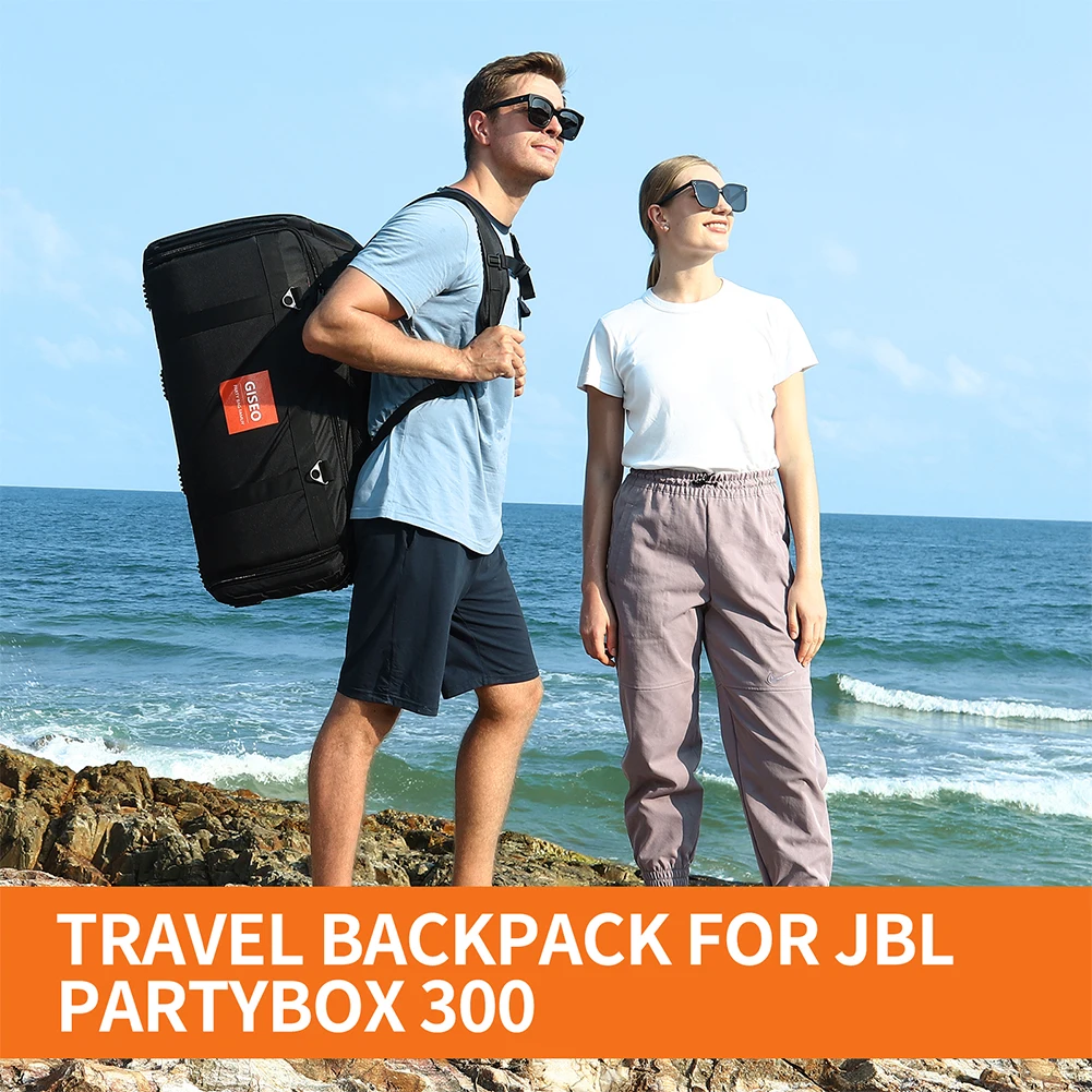

Портативный чехол для переноски, сумка большой емкости, водонепроницаемый Bluetooth-Совместимый Чехол для динамика, дышащий чехол для JBL PARTYBOX 300
