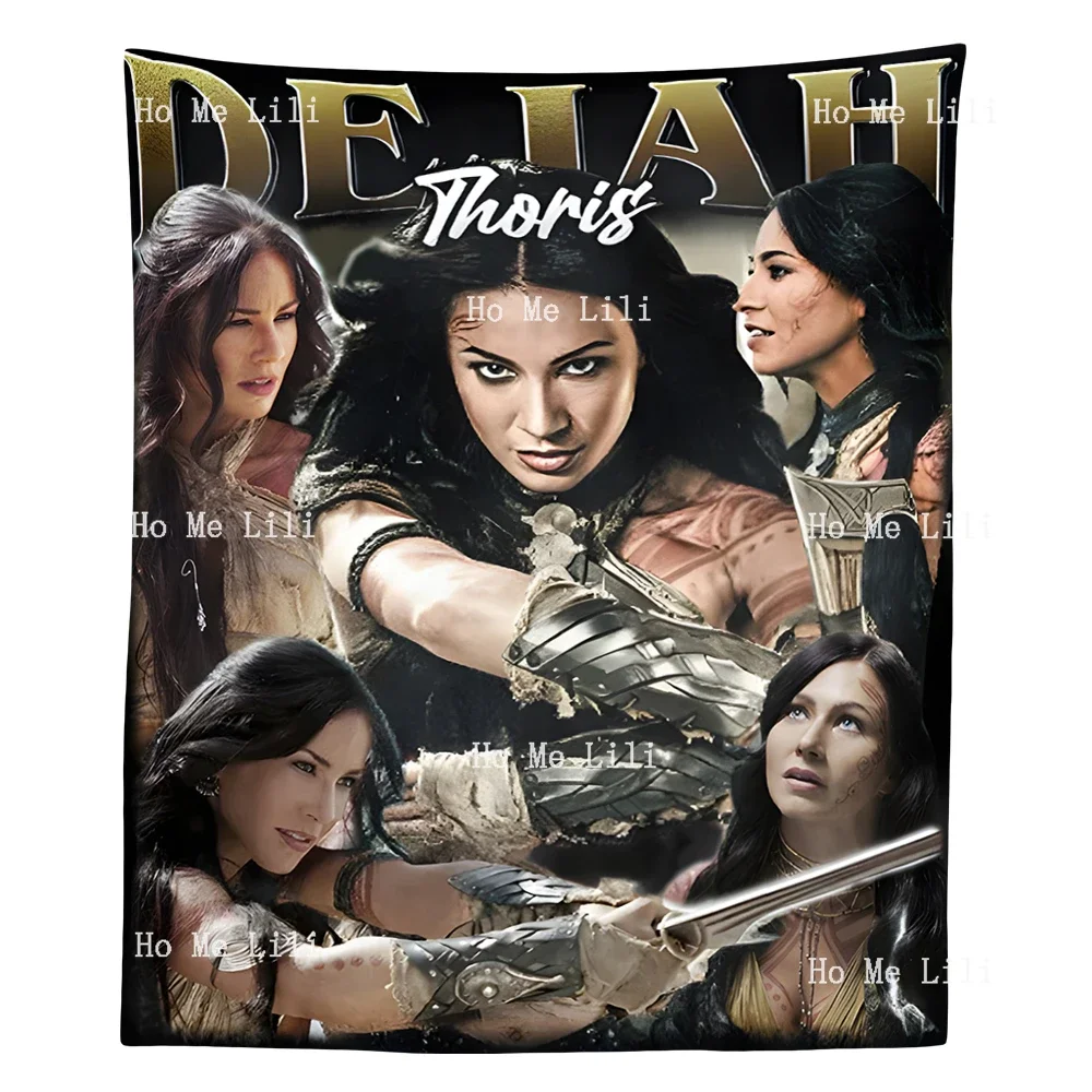 Фото Лимитированный Dejah Thoris, винтажный подарок из фильма Джона Картера, гобелен, настенный гобелен для спальни, гостиной, современный дизайн №1