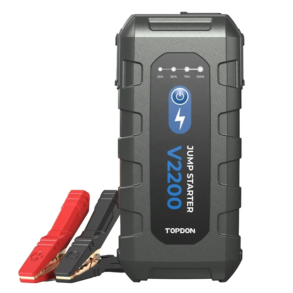 Суперконденсатор Topdon V2200 многофункциональный портативный аккумулятор усилитель