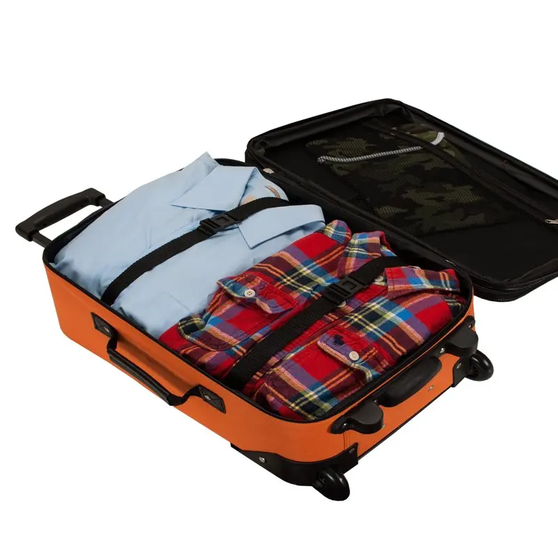 Fashion Softside Upright 2 Piece Luggage Set F102