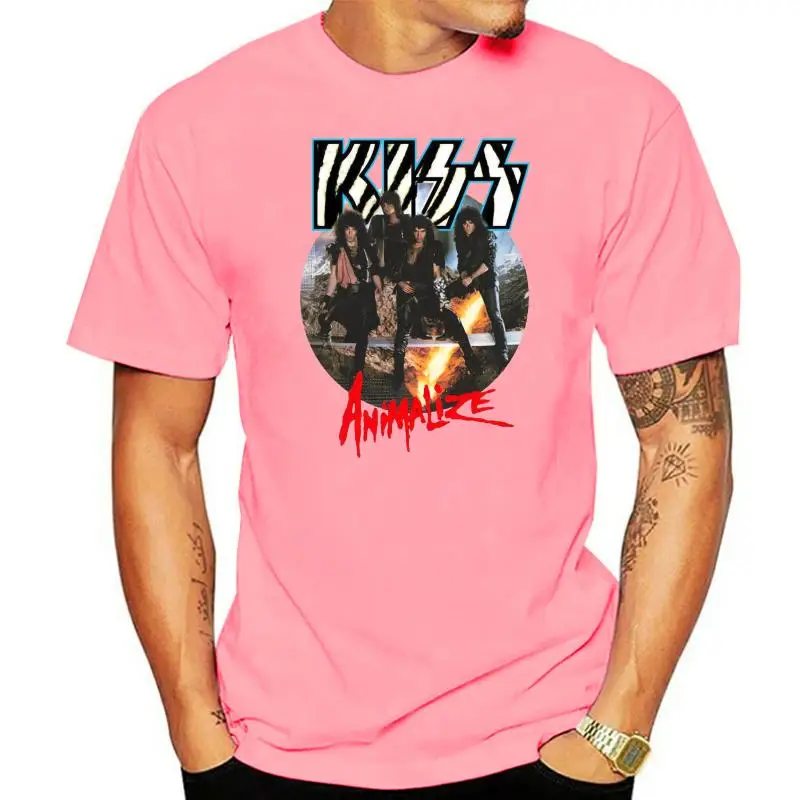 

Анимационная футболка Kiss, серо-лиловый цвет, все размеры S...5XL