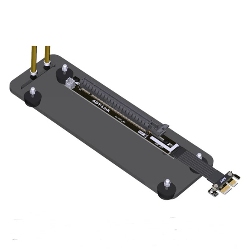 

R13SD-LG4 4.0 Graphics Card Extension Cable PCIe4.0X16 to X1 A Card N Card Full Speed Compatible Non-USB 35CM