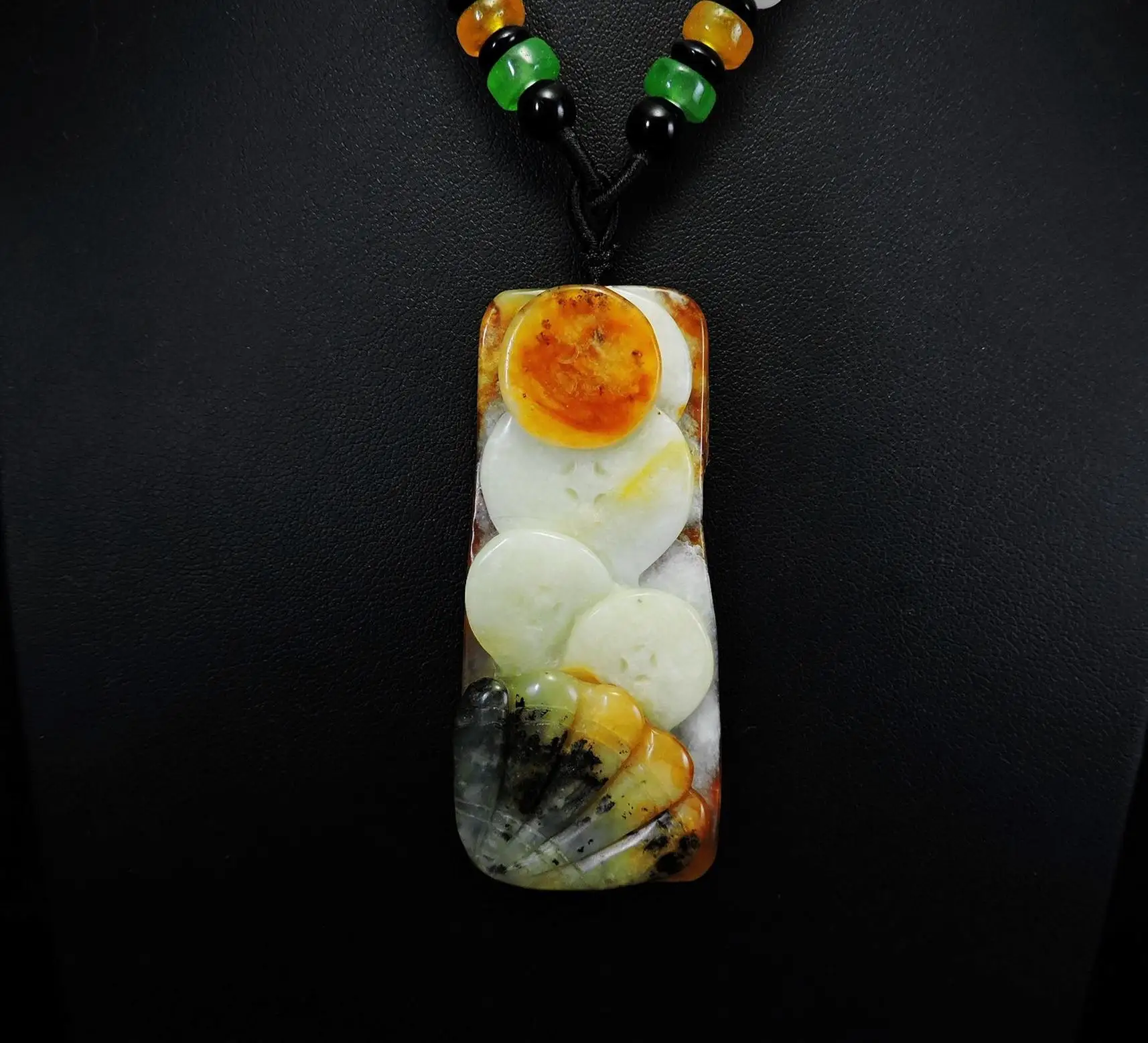 Нефритовое ювелирное изделие бриллиантовое ожерелье ручной работы из ракушек и