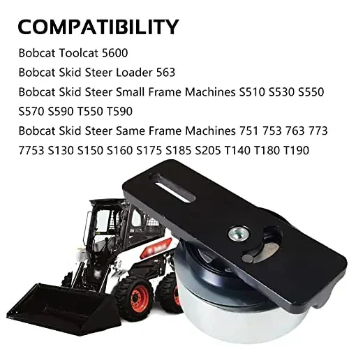 6735884 6711698 натяжитель ремня привода Bobcat 653 751 753 763 S130 S150 S175 S160 S185 S205 T140 T180 T190
