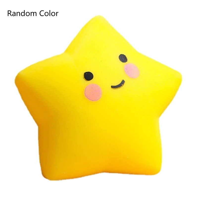 

Kids Adults Decompression Cartoon Star Toys Reward Prizes Carnival Gift for the Older Anxiety Relief Handheld Tools