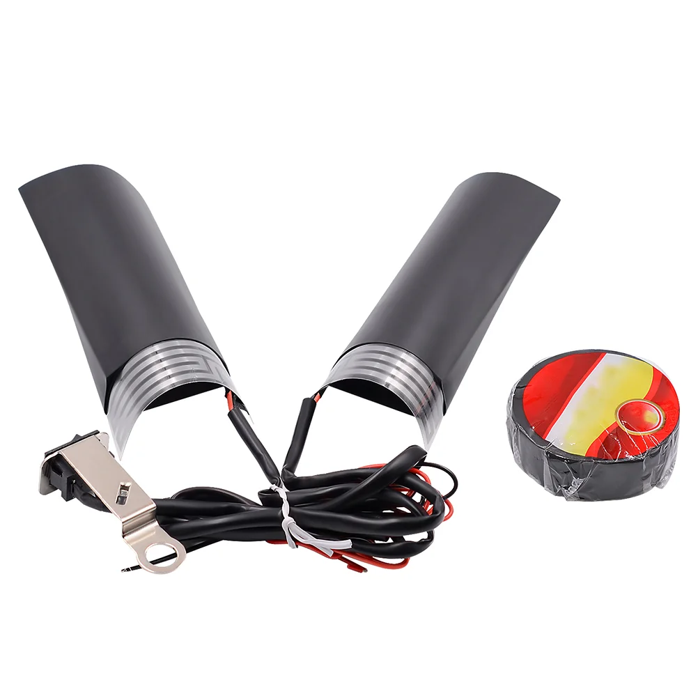 

1 Set Sturdy Portable Motorcycle Thermostat Grip Heating Handlebar Grip Heated Grip Covers