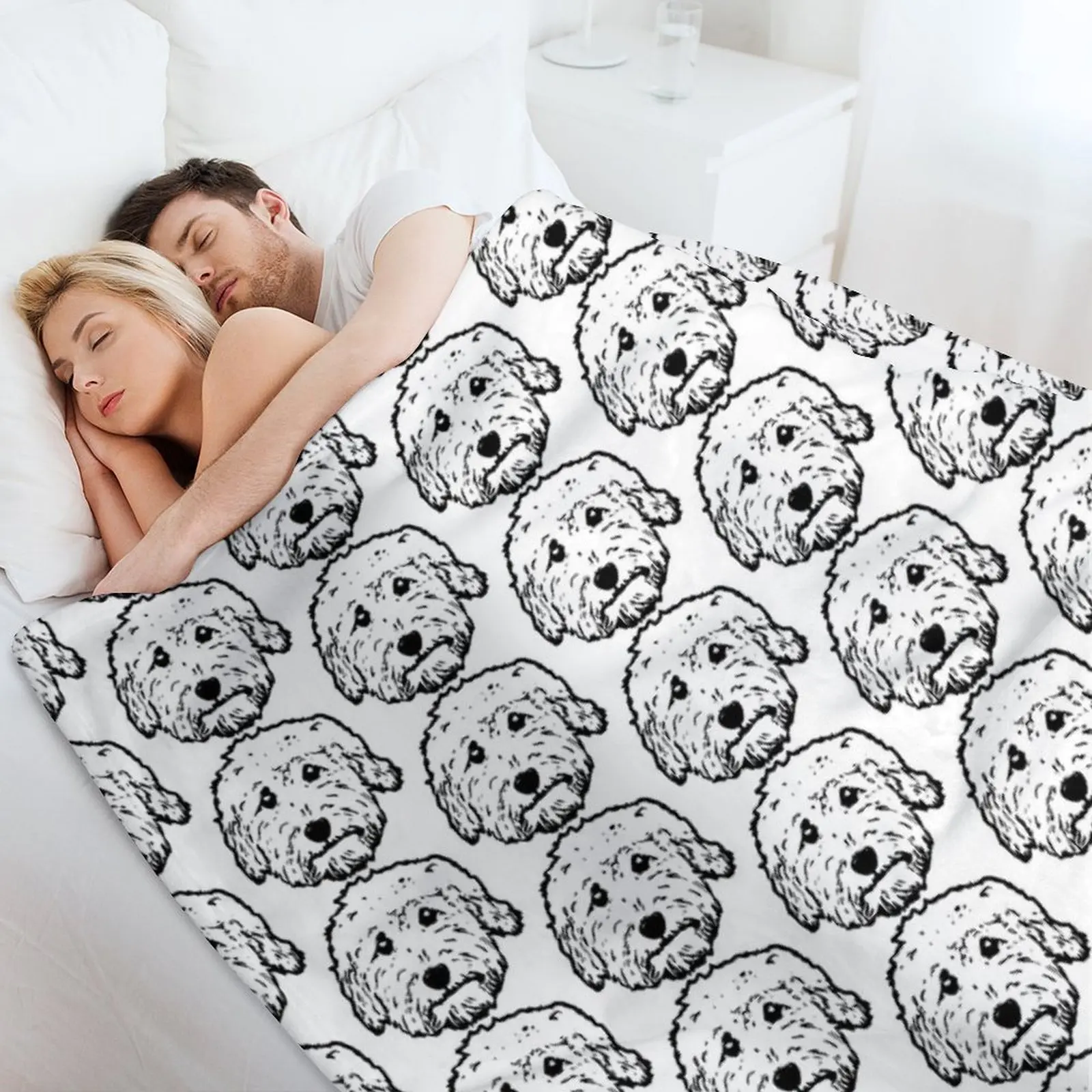 Goldendoodles! Лабрадуделы - любая очаровательная собака-каракули в черно-белом цвете