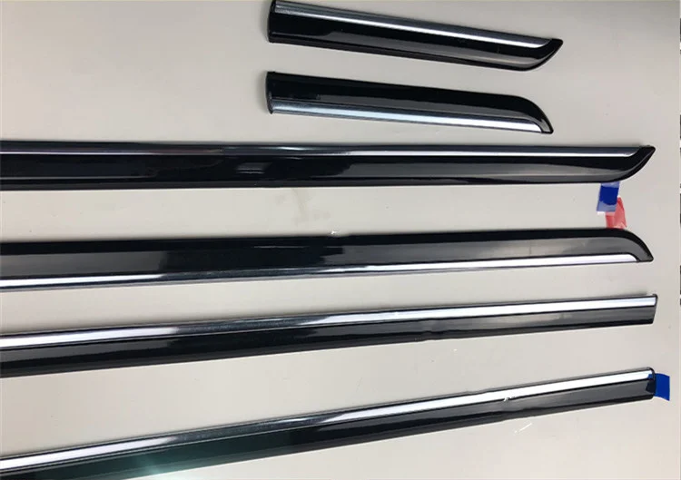Osmrk Car body door plate strips protection for Toyota  mark x reiz 2005-2009