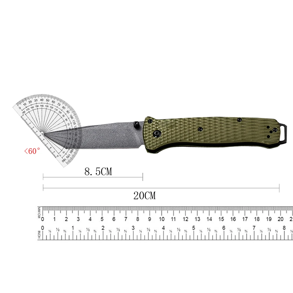 Складной нож BM Butterfly 537 bm537 T6061 с алмазным узором для кемпинга, выживания в дикой природе и экстренных ситуаций (art.: 3920d7ea5cc7d) - 3920d7ea5cc7d