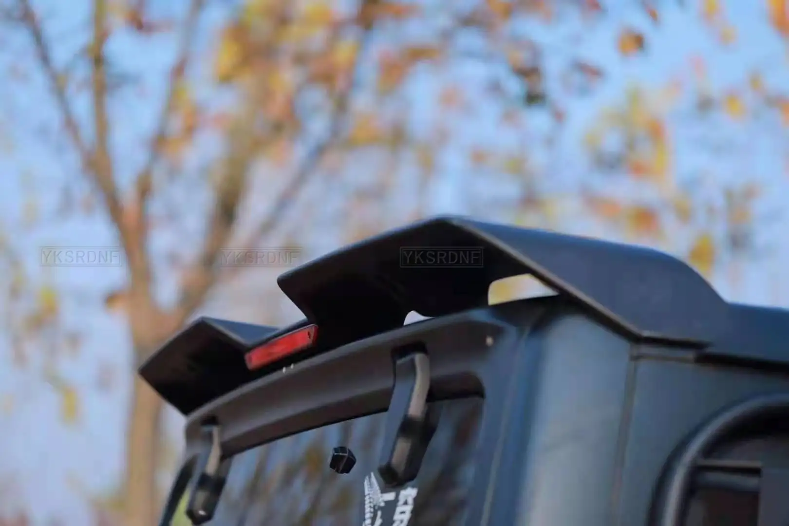 Задний спойлер черного цвета из АБС-пластика для JL1195 задний JL и J367 JK jeep wrangler lantsun