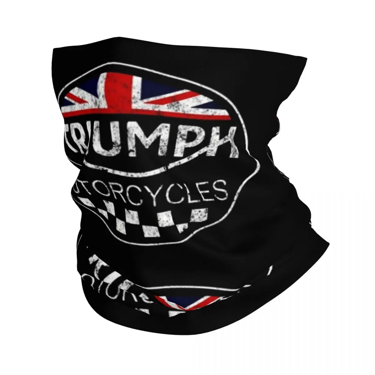 

TRIUMPHS Motorcycle Bandana Neck Cover Printed Racing Car Balaclavas Wrap Scarf Warm Headband Riding Unisex Adult Washable