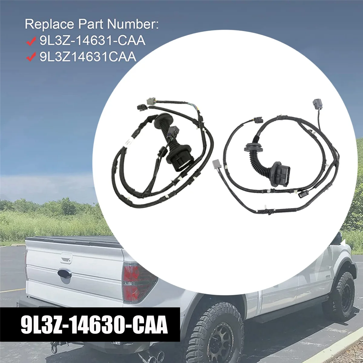 1 пара жгут проводов для задней двери F150 09-14 9L3Z-14630-CAA