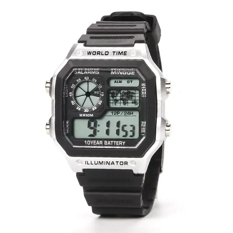 

2021 new Military Digital Watches Men Sports Luminous Chronograph Waterproof Male Electronic Wrist Watches Relogio Masculino
