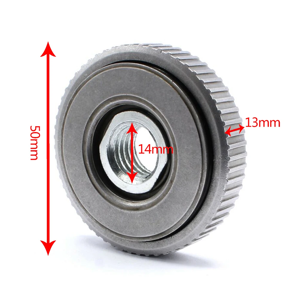 M14 Thread 115mm/125mm Angle Grinder Inner Outer Flange Nut Set Tools Power Replacement Power Tools enlarge