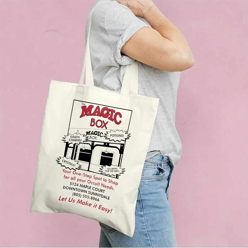 Холщовая Сумка Через Плечо Sun Aandale Magic Box - Складная Большая Вместительная Для