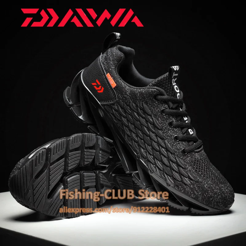 Summer Fishing Shoes Mesh Blade Running Shoes for Men High Quality Men's Jogging Walking Athletics Trainer Lightweight Sneakers enlarge