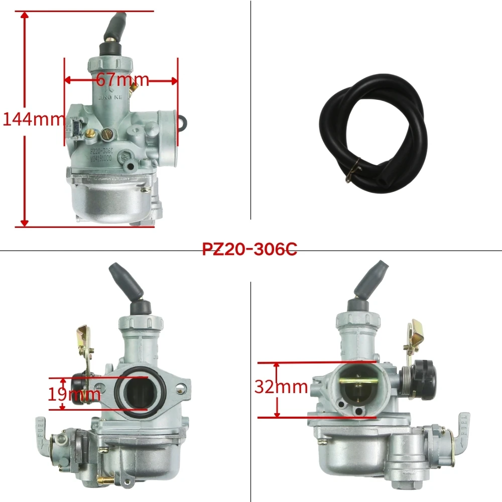 Карбюратор PZ20 20 мм для Honda Super Wave 110 125 AT110 AF110 XRM110 Akt Flex 125 110CC-125CC (art.: 3920db4e4eba6) - 3920db4e4eba6