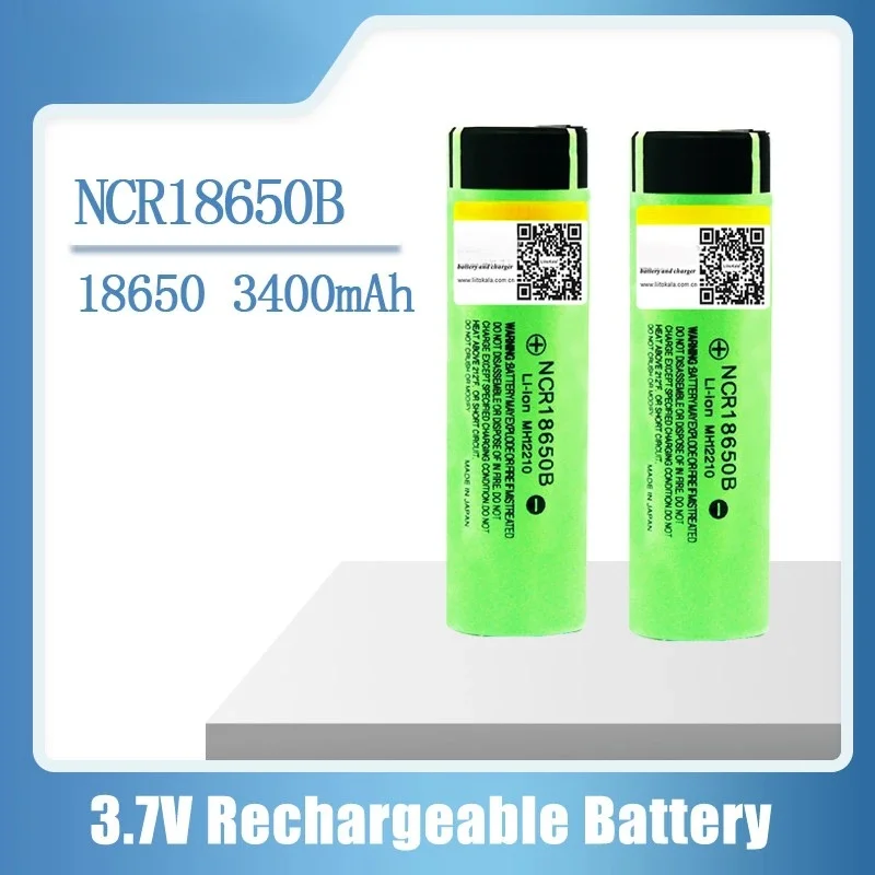 Купите 1 и получите в подарок новый перезаряжаемый литиевый аккумулятор NCR18650B 34B 3