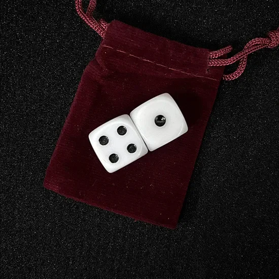 Ultimate Forcing Dice Крупным планом Волшебные трюки Сила Номер Магия Салон Иллюзии Уловки