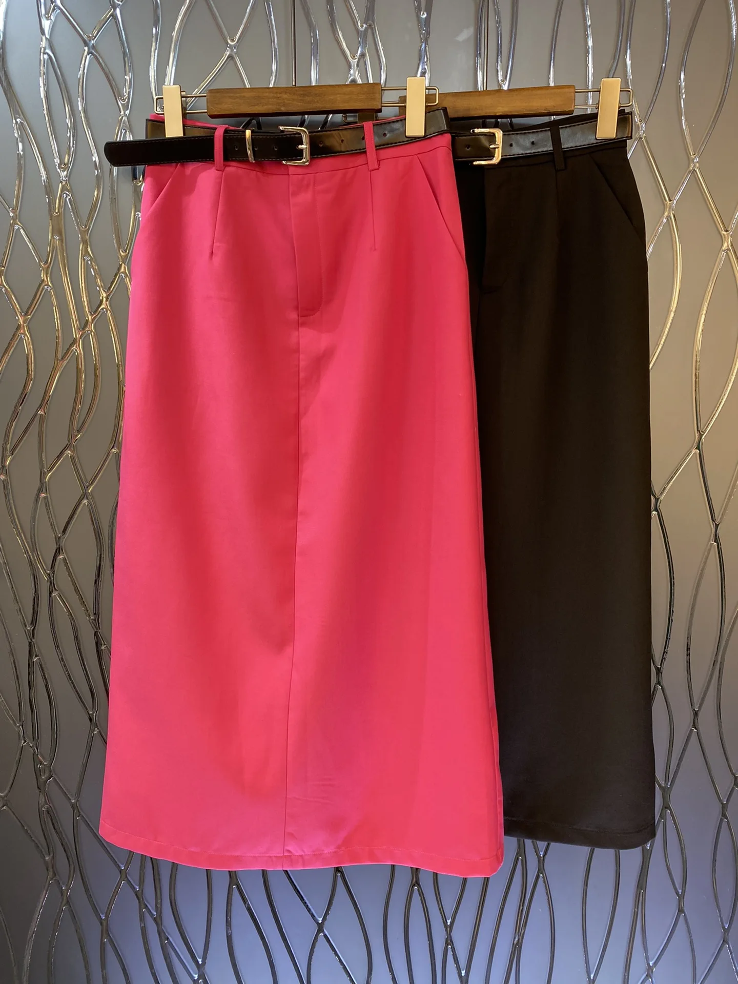

2023 Early Spring Fashion New Women's clothing Belt Skirt 0329