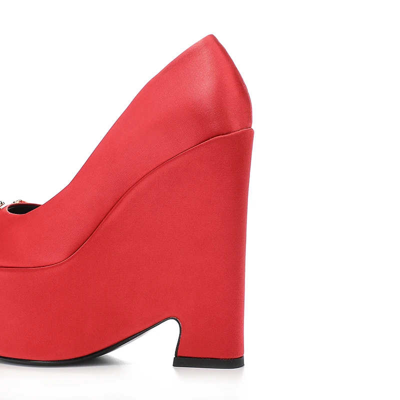 Latest Fashion New Brand Ultra High Heel Single Shoes Women's Casual Luxury Sexy Sandals Metal Pointed Thick Sole High Heels