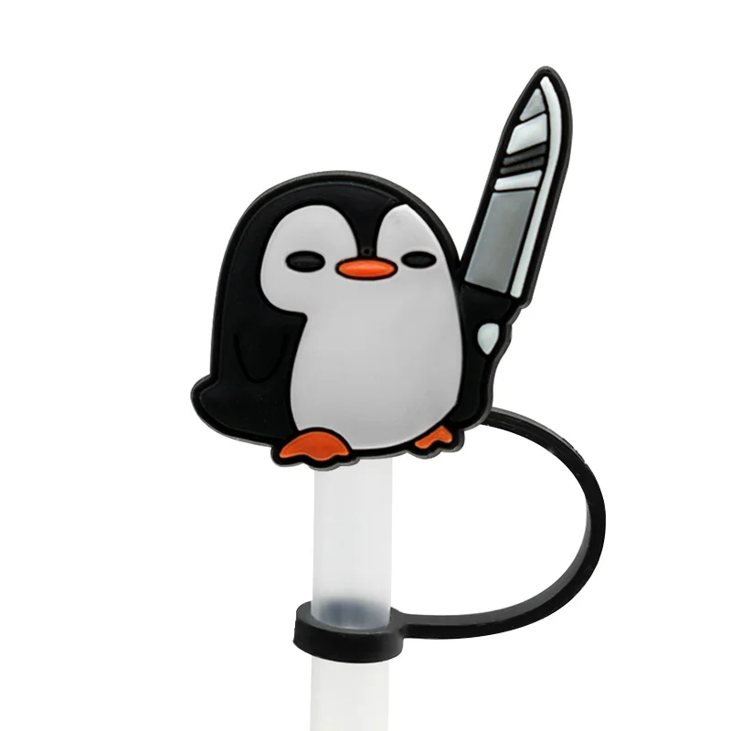 Силиконовые крышки для трубочек с утятами 1-7 шт