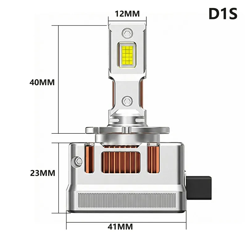 Автомобильные светодиодные лампы Canbus HID D1S D2S D3S D4S Turbo Xenon 30000LM 6000K Plug & Play (art.: 3920d8ec50320) - 3920d8ec50320