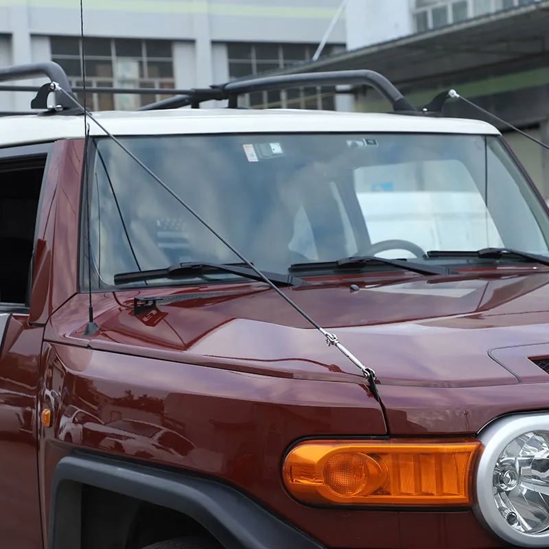Для Toyota FJ Cruiser 2007-21 из углеродистой стали автомобиль через джунгли Защитная