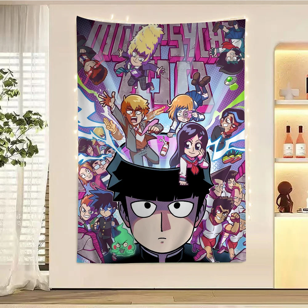 Аниме Mob P-PsychoS 100-значный гобелен искусство научная фантастика домашний декор