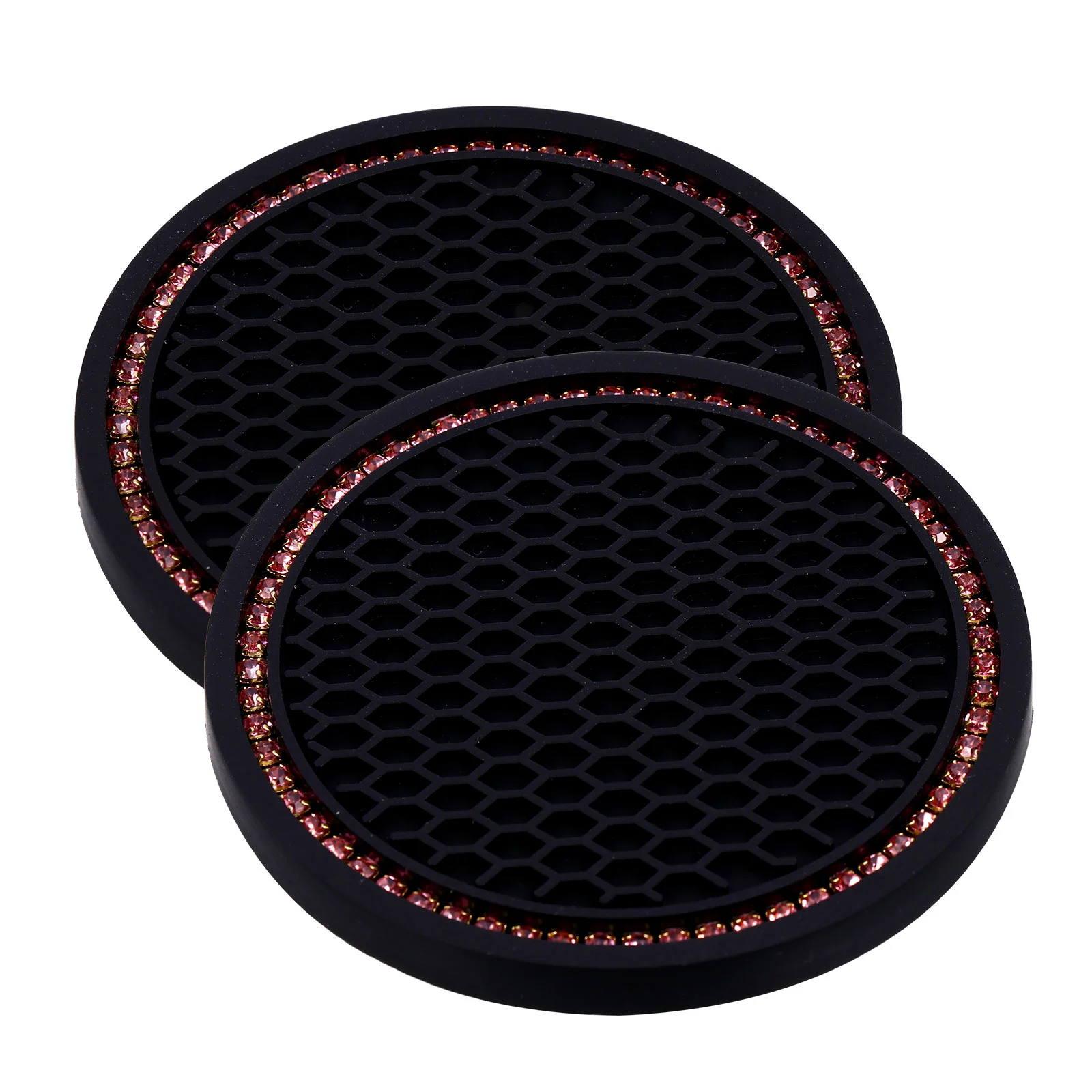 

Cup Holder Coasters Rhinestone Cup Coaster Coaster Cup Mats Drink Coaster Silicone Coaster Mat