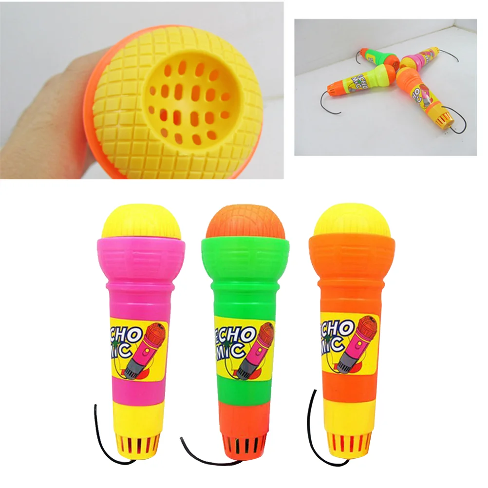 

3pcs Echo Microphone Lightweight for Birthday Picnic School Party Needed