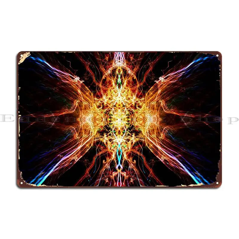 

Абстракция металлический знак ржавая Настенная роспись Персонализированная дизайнерская стена оловянный знак плакат