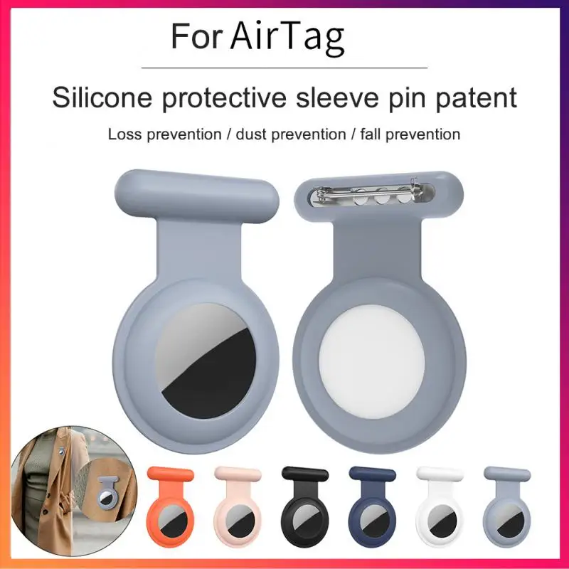 

For Apple Airtag Key Finder Protective Case Airtag Tracker Cover For Apple Airtags Silicone Protective Shell Tracker Accessorie