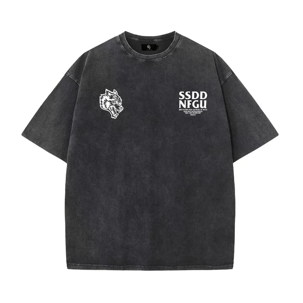 Винтажная спортивная футболка унисекс DARC в стиле хип-хоп