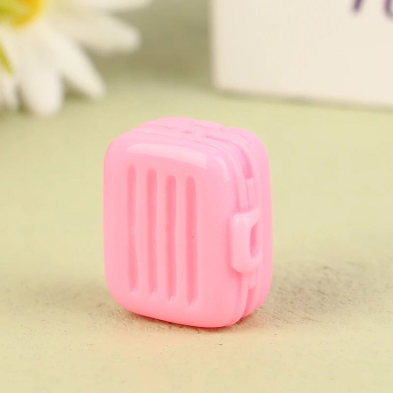 

1 шт., 1:12 миниатюрный чемодан для кукольного домика, модель сумки, аксессуары для кукольного домика, игрушка для игрового домика