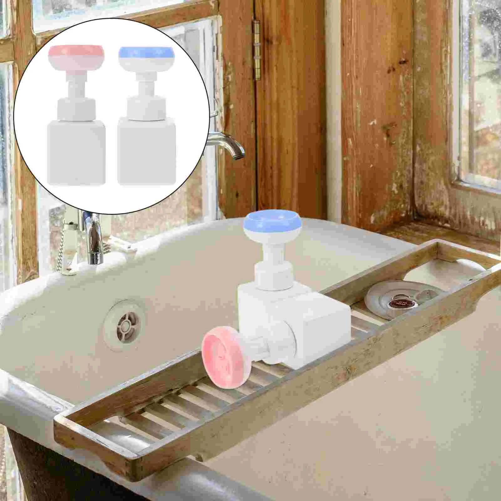 

Bottle Soapdispenser Pump Bottles Travel Foaming Flower Liquid Facial Empty Foamer Refillable Lotion Cleanser Hand Care Skin