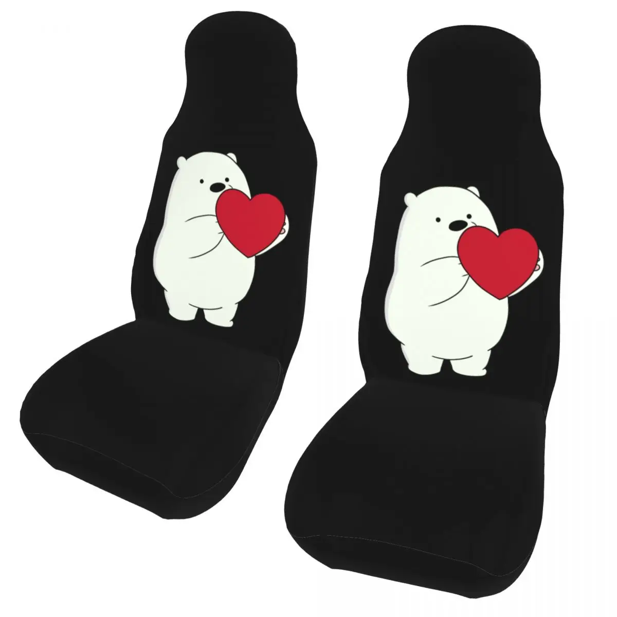 

Ice Bear Love, аксессуары для интерьера, женские животные, передняя и задняя флок, тканевая подушка, полиэстер, для охоты