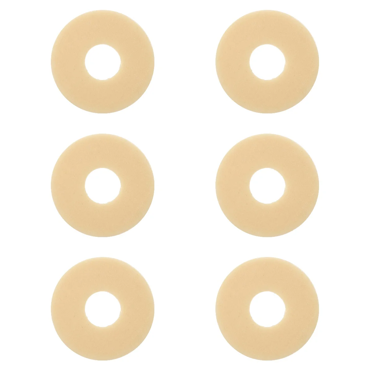 

6 Pieces Stoma Leak-Proof Sticker Moldable Barrier Ostomy Ring Seal Stickers Nursing Accessories Drainage Bag