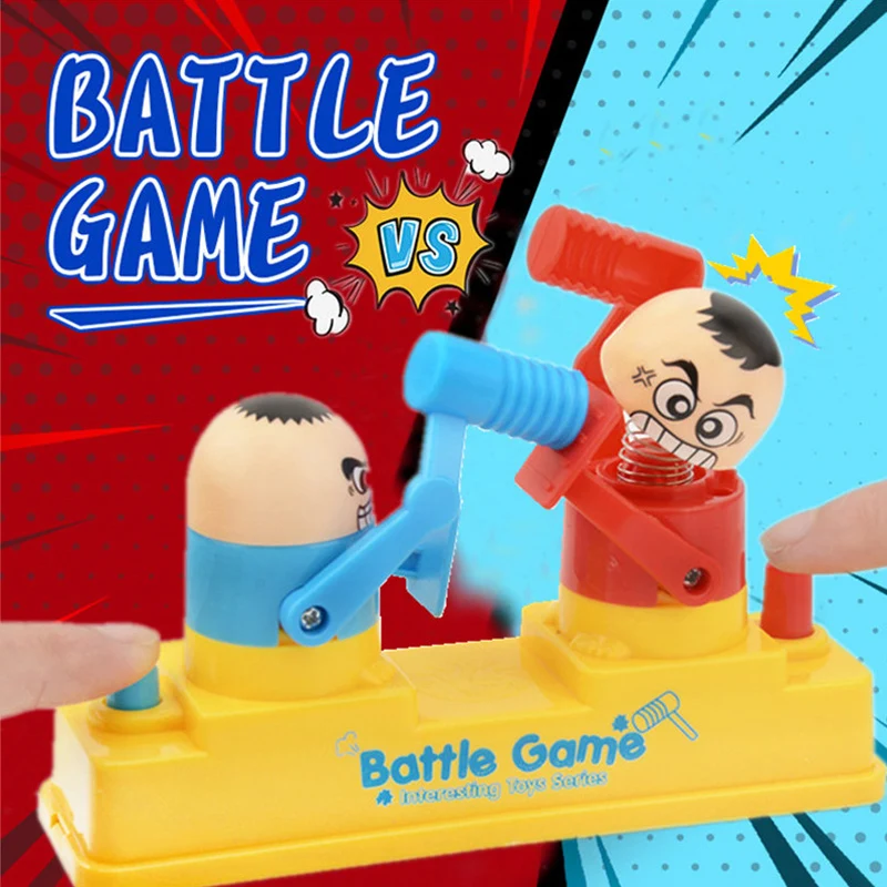 

New Toys for Kids 2023 Prank Trick Stress Reduction and Fidget Toy Two-player Battle Toy Head Game Toy Novelty Toy Wacky Toys