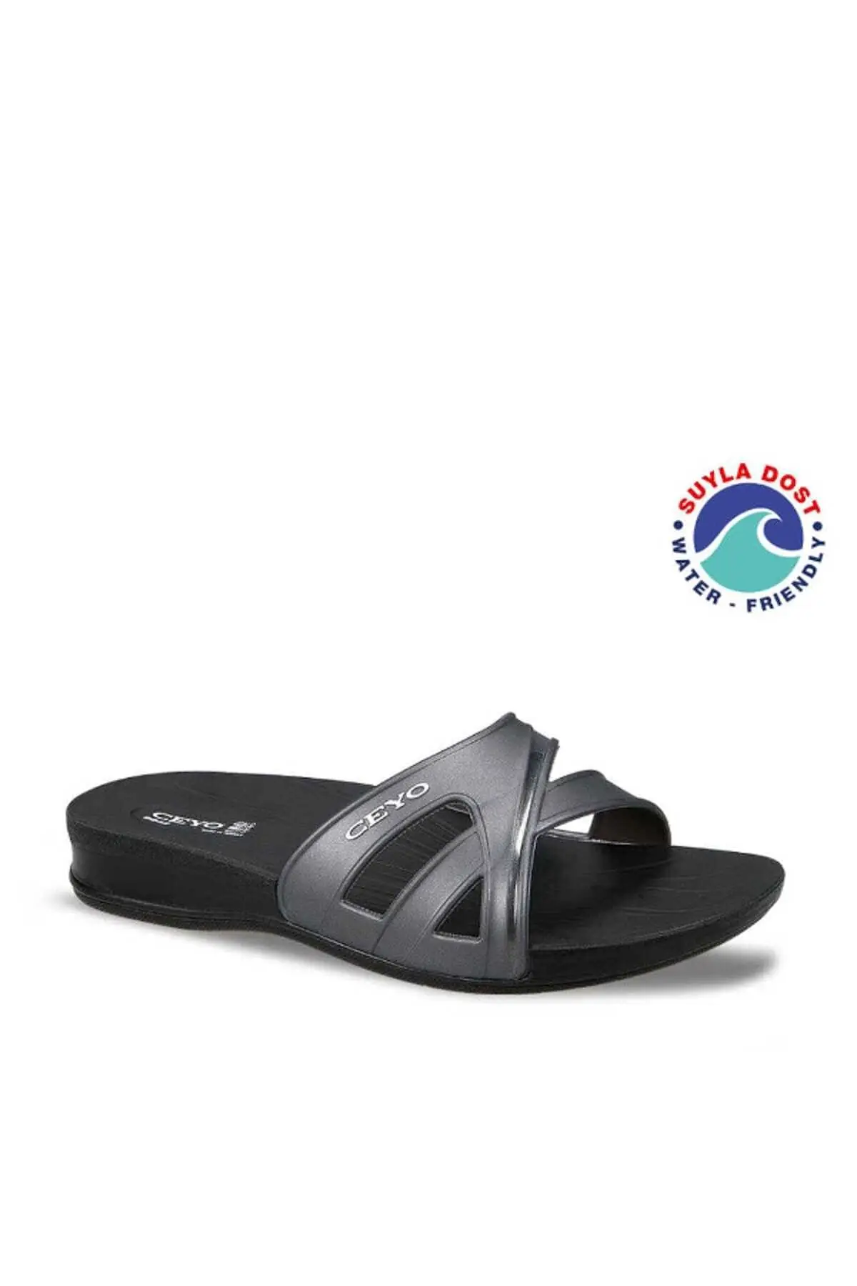 

Women's Gray Slippers
