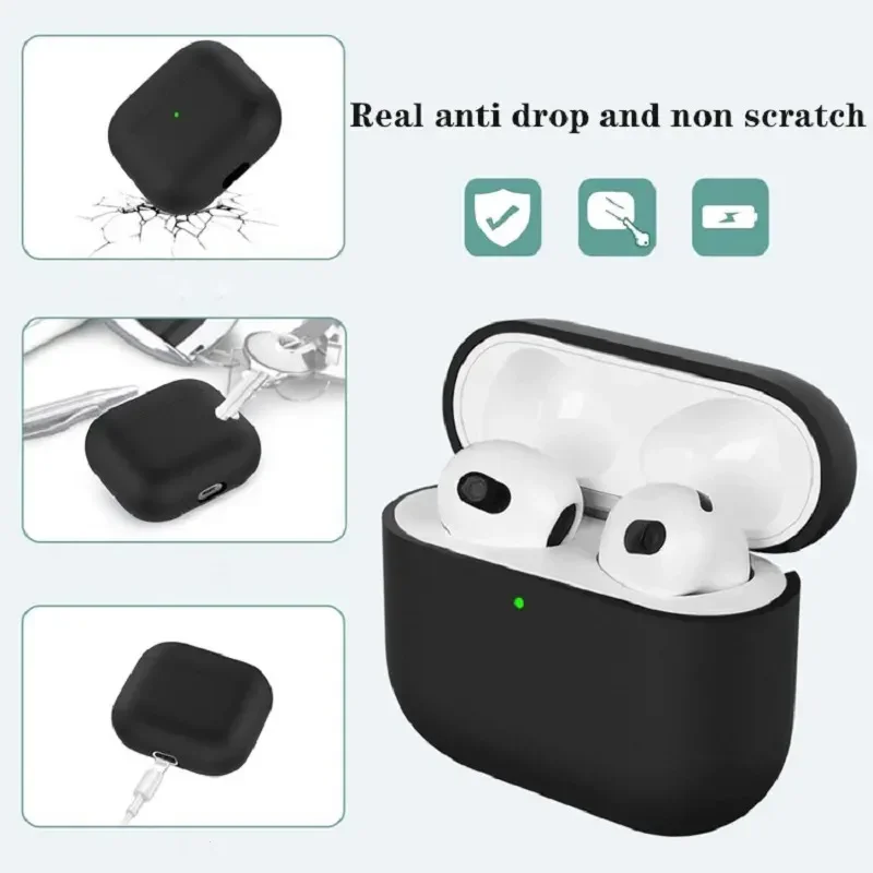 Силиконовый чехол для Apple AirPods Pro1/2/3
