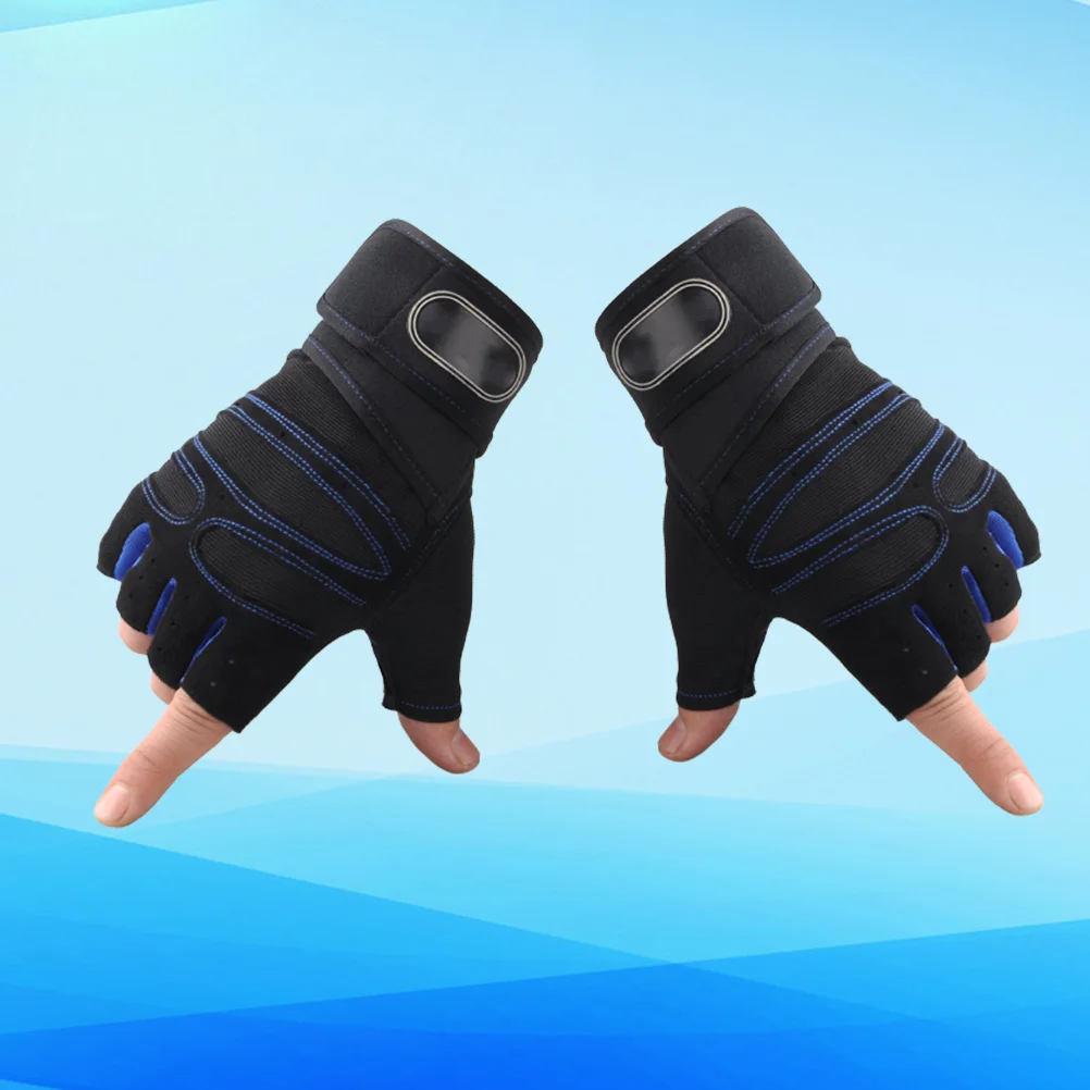

1 Pair Finger Cycling, Outdoor Sports Training, Non- Wear- Resistant Workout ( Dark Blue, Size )