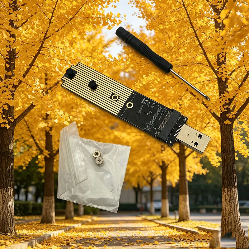 Фото НОВАЯ плата-адаптер M.2 NVME USB3.1 для SSD-накопителей, конвертер 10 Гбит/с Gen2 SSD в USB, Plug and Play, для Samsung 970 960 Series №1