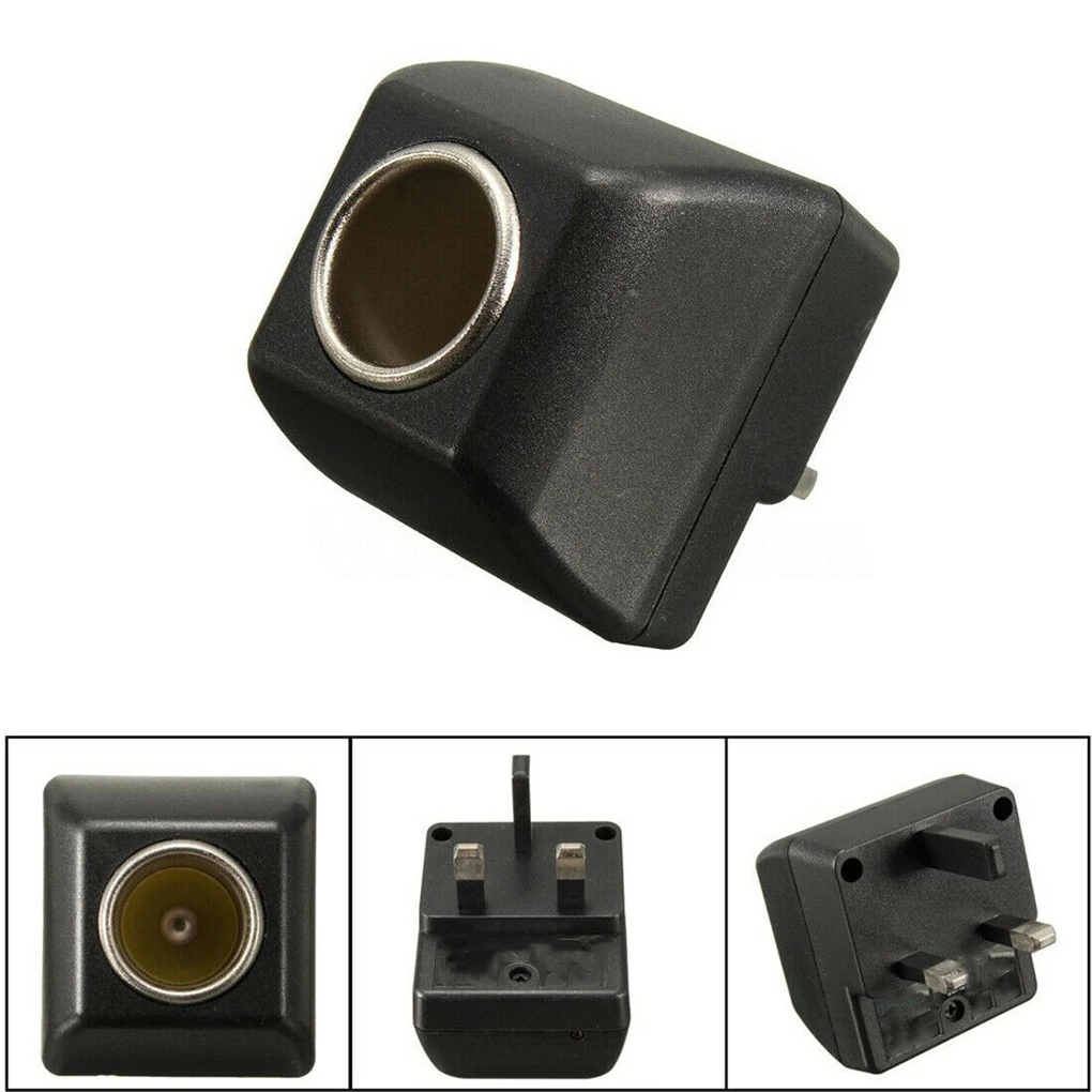 

220V to 12V Car Lighter Socket 6W Power Adapter Portable Travel Wall Outlet Power Converter