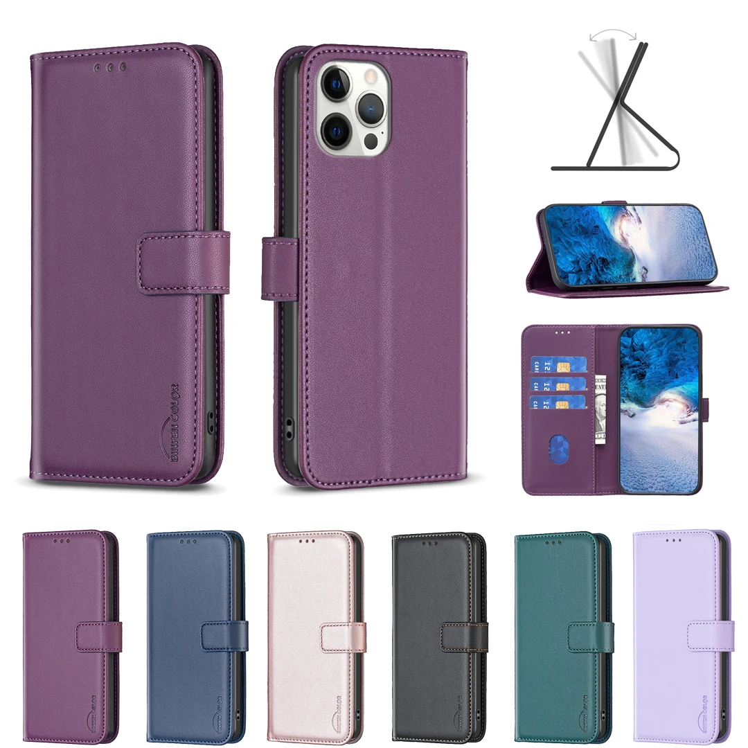 

Leather Walelt Shockproof Magnetic Flip Case For VIVO Y20 V35 OPPO A96 A94 A74 Google PIXEL 8PRO NOKIA G11 G22 C32 C22