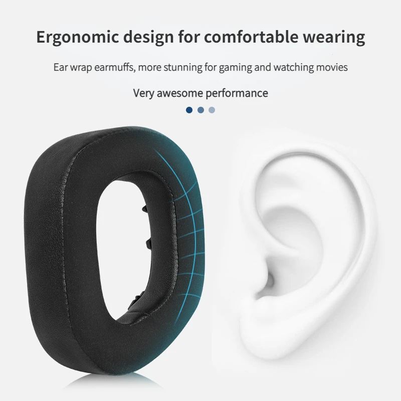 Чехол для наушников USCORSIR HS80 RGB гелевые наушники-вкладыши губчатый чехол